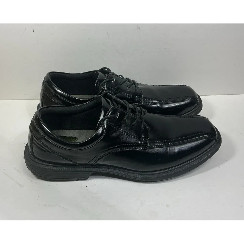 Nunn Bush Kor Mens‎ Black Leather Dress Shoes Sz 13M Casual Comfort Office